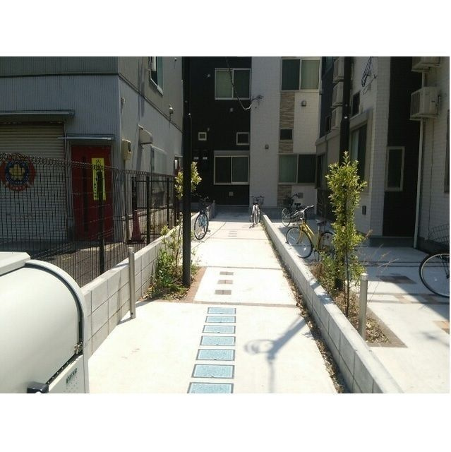 ハーモニーテラス南砂Ⅱのエントランス