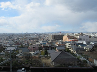 【展望】 | 大宝枚岡グリーンヒルズ（枚岡賃貸） | 眺望です