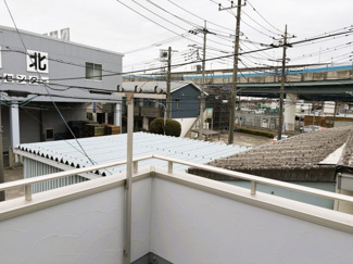 【展望】 | 視線が抜けるバルコニーです