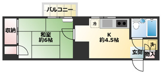 【間取り】 | ガーデンハイツフタバ