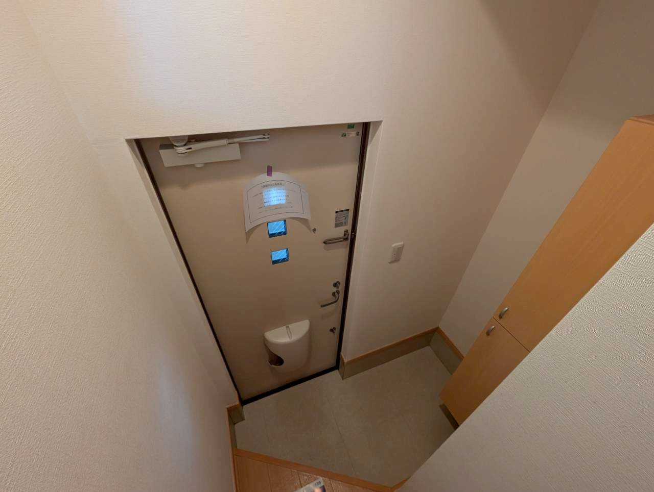 サンフィールドの玄関