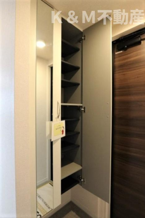 リバービレッジの玄関|ゆったりとした玄関です