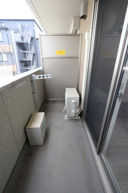 DハイムSAGAのバルコニー