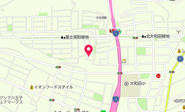 祝　成約済み　八王子市　大和田町5丁目　新築戸建ての地図|～仲介手数料無料☆八王子ひなた不動産～　八王子市大和田町　新築戸建て