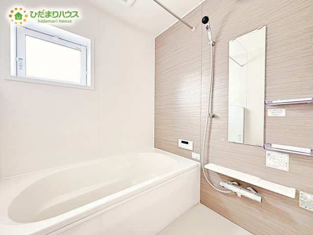 【浴室】 | 水戸市千波町4期　新築戸建　１号棟 | 大人が足を伸ばしても十分な広さ！一人でゆっくりくつろぐ時間も大切です！