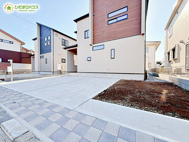 【駐車場】 | 水戸市千波町4期　新築戸建　１号棟 | マイホームなら駐車場代がかかりません。しかも、自宅の駐車場で洗車が出来ます！今までコイン洗車に行っていた手間も省けて、節約にも繋がります(^^♪