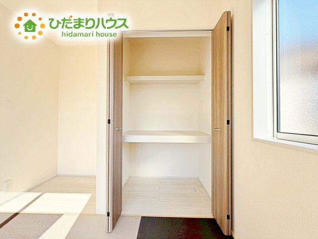 【収納】 | 水戸市千波町4期　新築戸建　2号棟 | 和室の収納は横開きクローゼット！物の出し入れも楽々です(^^)