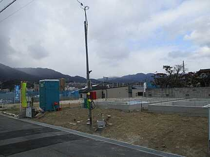 広島市佐伯区五日市町美鈴園　新築一戸建て(全2棟)の外観