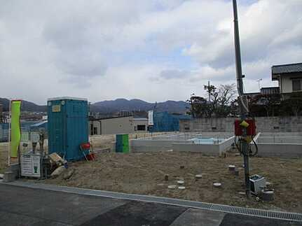 広島市佐伯区五日市町美鈴園　新築一戸建て(全2棟)の外観