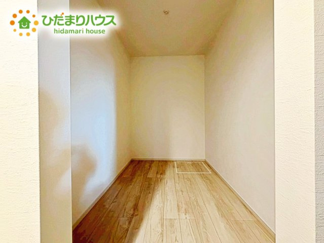 【収納】 | 水戸市小吹町1期　新築戸建 | ファミリークローゼットは収納場所が決まるので、リビングや各部屋に衣類などが散らかりにくくなります！