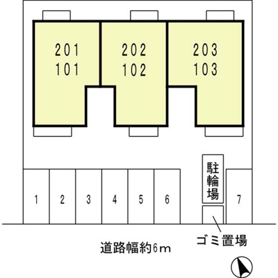 【区画図】 | ファミール寿