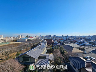 【展望】 | サンクレイドル宇都宮操町ウインフォート | リビング東側窓からの眺望です！