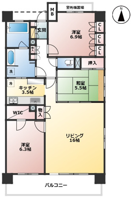 【居間・リビング】 | サンクレイドル宇都宮操町ウインフォート | 南東角住戸の開放感のあるリビング♪
※家具をCG加工により消しておりますのでイメージ画像としてご参照ください。