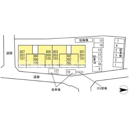 DearLifeの区画図