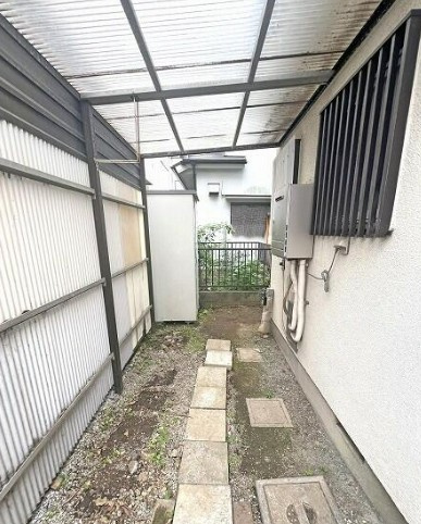 【中古】鶴ヶ島市上広谷中古住宅の庭|お庭の付いた物件です