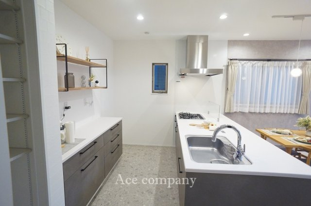 【キッチン】 | 平野区長吉長原西3丁目 | 視界を遮らないオープンキッチンです☆