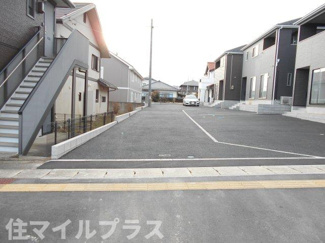 【前面道路含む現地写真】 | 須賀川市日向町新築一戸建て3棟 | 前面道路含む現地写真です