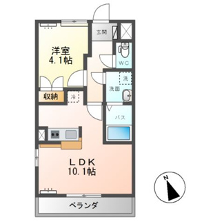 【間取り】 | ラ　メゾン　デ　ショコラ