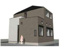 【外観パース】 | ハーモニーテラスハルカ | 外観パース