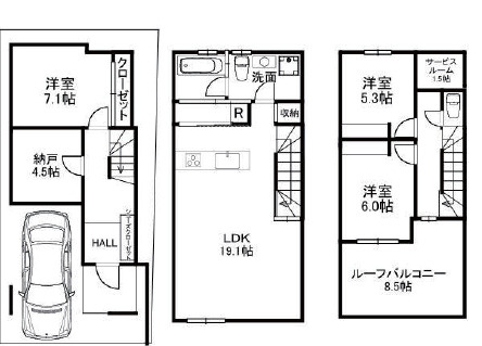 即内覧可！渋谷駅9分！築5年の築浅中古戸建！渋谷区東の洋室|2026.01.17撮影