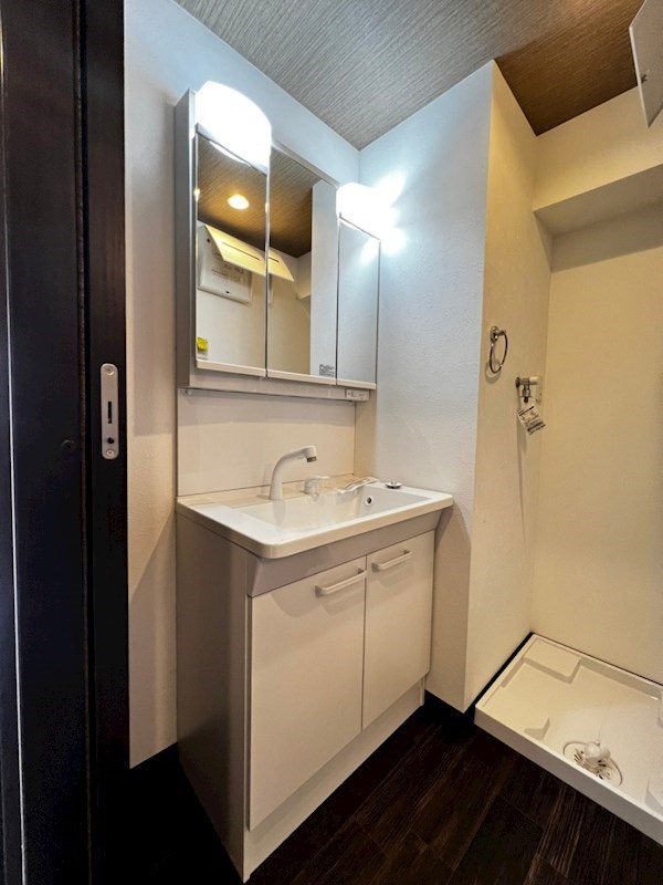 セレーノ新町の洗面所