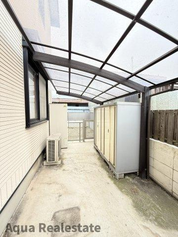 宇多津町平山　中古戸建の駐車場|カースペースがあります