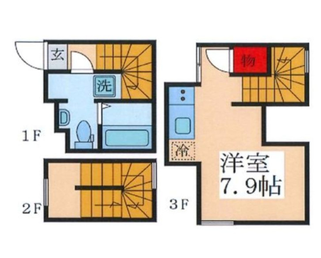 【間取り】 | ポンテベキオ平和台