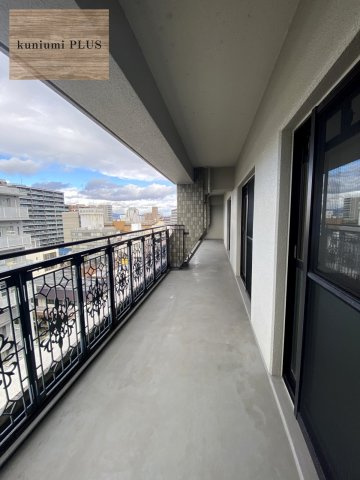 メロディハイム守口3番館のバルコニー