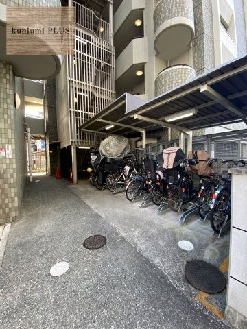 メロディハイム守口3番館の駐輪場