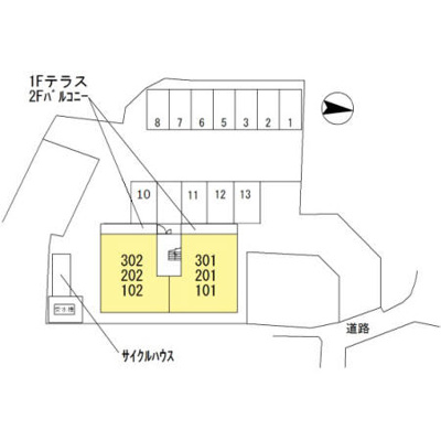 【区画図】 | ヴィラージュＮｉｓｓｉｎ