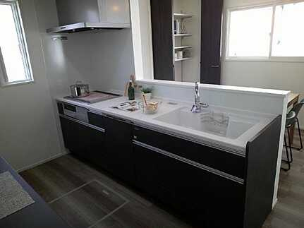 広島市安芸区中野2丁目　新築一戸建てのキッチン