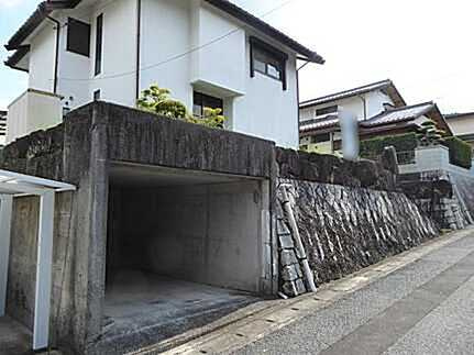 安佐北区倉掛２丁目の前面道路含む現地写真