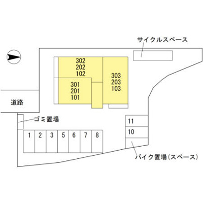 【区画図】 | 光陽館