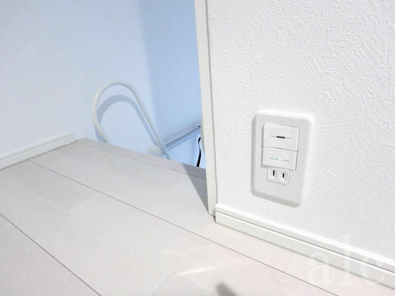 シャルムメゾン阿佐谷の展望|ロフト部分にはテレビ線も接続可能です。