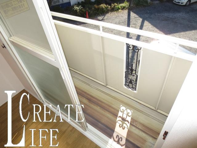 ドミトリー中浦和のバルコニー|別号室の参考写真です。