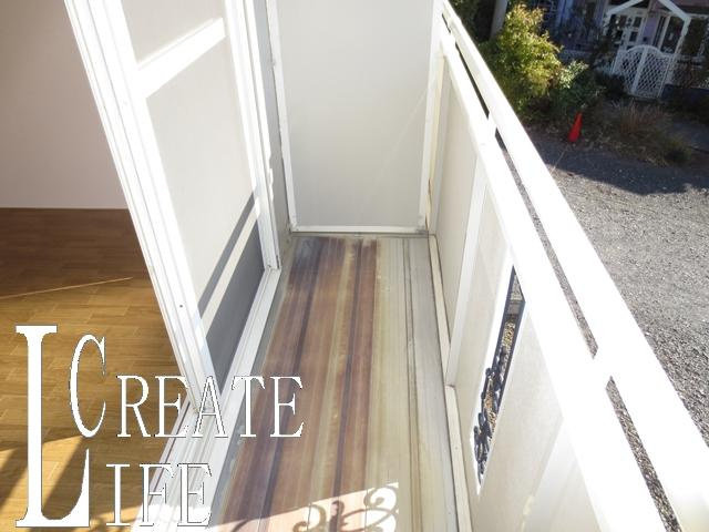 ドミトリー中浦和のバルコニー|別号室の参考写真です。