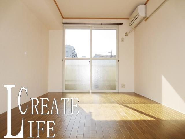 ドミトリー中浦和の居間・リビング|別号室の参考写真です。