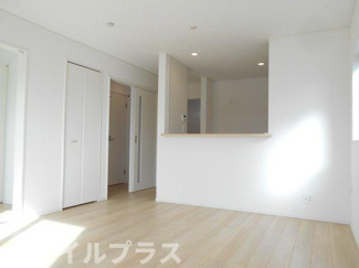 【居間・リビング】 | 鏡石町旭町新築一戸建て3棟 | 居間です