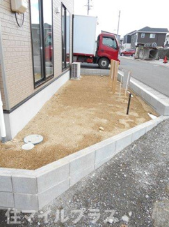 【庭】 | 鏡石町旭町新築一戸建て3棟 | お庭も活用できます