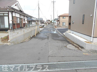 【前面道路含む現地写真】 | 鏡石町旭町新築一戸建て3棟 | 前面道路含む現地写真です