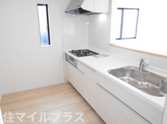 【キッチン】 | 鏡石町旭町新築一戸建て3棟 | キッチンです