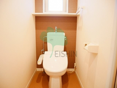 【トイレ】 | サニークレスト東比恵 | 温水洗浄付きトイレです！