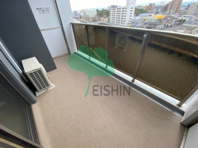 【バルコニー】 | サニークレスト東比恵2 | 日当たりの良いバルコニーです！