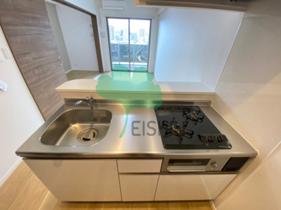 【キッチン】 | サニークレスト東比恵2 | シンプルな清潔感のあるキッチンです！