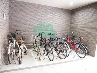 【駐車場】 | ネストピア博多駅前3 | 駐輪場