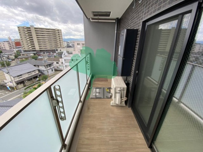 【バルコニー】 | エルヴィータ箱崎 | 日当たりの良いバルコニーです！