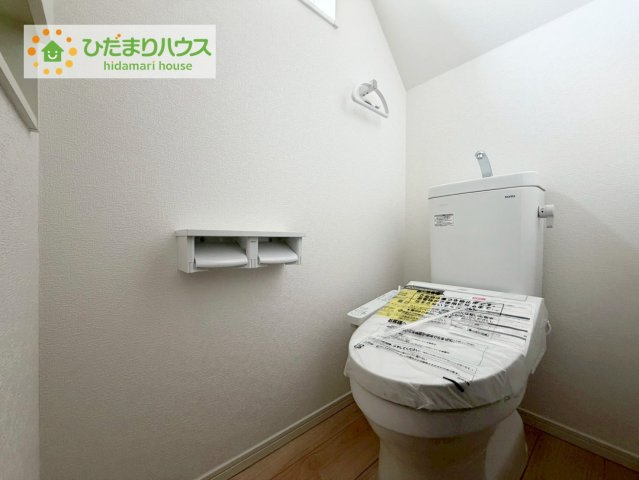 本宮市本宮千代田　第3　4号棟のトイレ|温水洗浄便座ついてます(^^♪