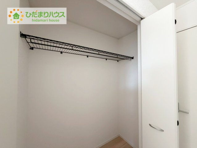 本宮市本宮千代田　第3　4号棟の収納|大容量なので衣類だけでなく趣味用品も収納可能☆