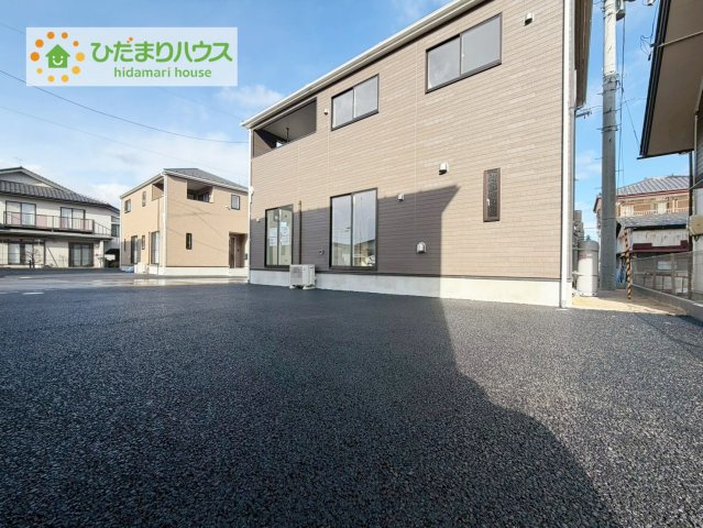 本宮市本宮千代田　第3　4号棟の駐車場|ご家族でお車に乗る方に！駐車場3台分あります！