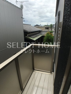 【バルコニー】 | 炭家グランディール | 陽当たり良好なバルコニーです